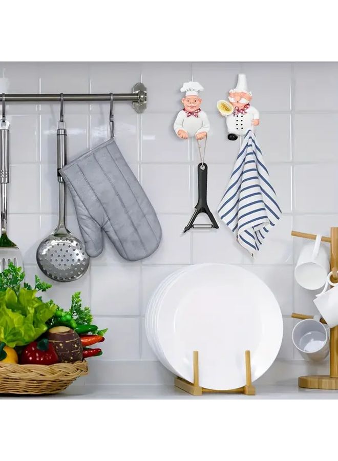 Model B Chef Style Wall Hook For Cable Organization Kitchen Bathroom Easy Install - Image 4