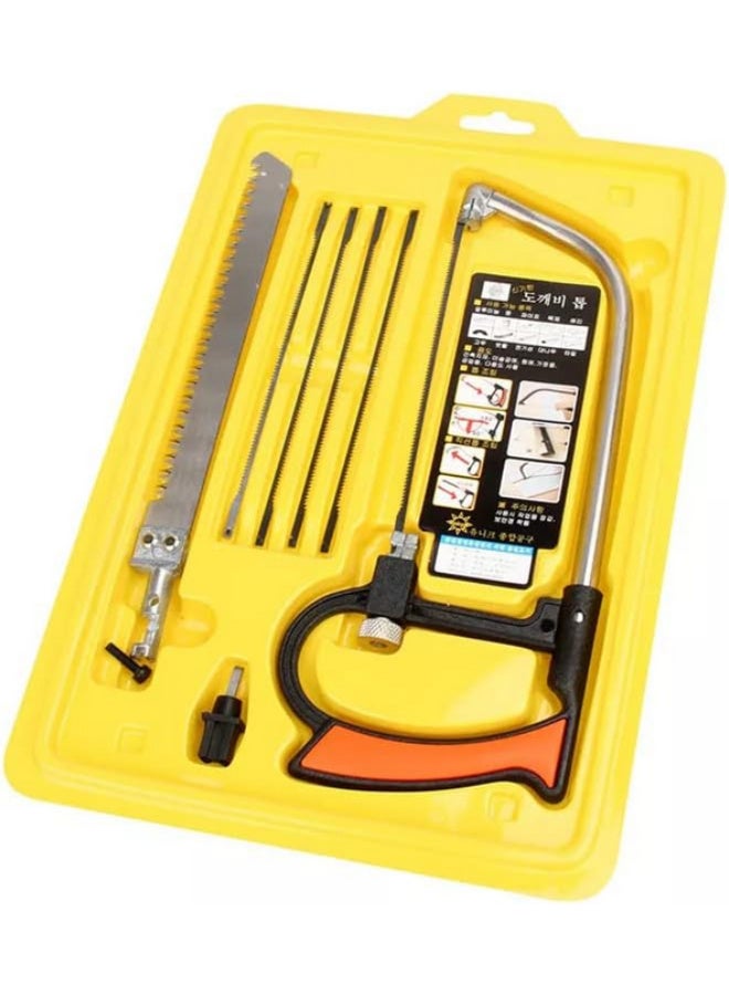 منشار يدوي يدوي متعدد الأغراض 7 في 1 مع منشار خشب - Image 2