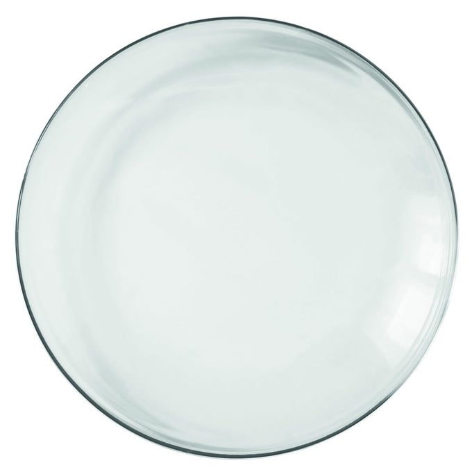 | ITALY | CRYSTAL CLEAR HIGH BRILLIANCE LEAD FREE GLASS | PLATE SET - FULL MOON (21CM, 6 NOS.) | TABLEWARE, CLEAR GLASS