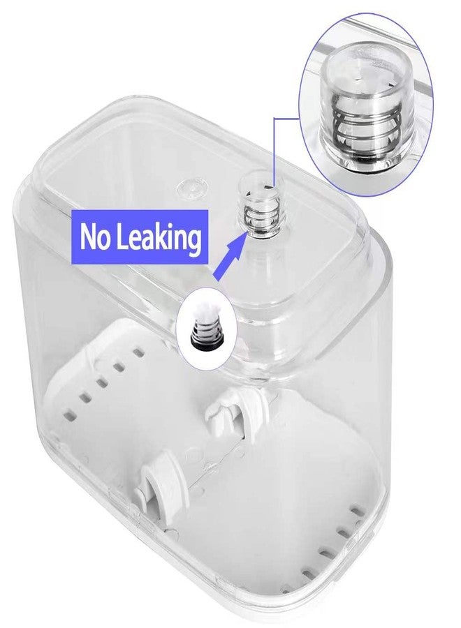 قطع غيار ميهاوس لجهاز تنظيف الأسنان بالماء، متوافقة مع جهاز Waterpik Sonic Fusion المحمول لتنظيف الأسنان بالماء SF-02W، بما في ذلك حشية وصمام خزان الماء SF-02 (خزان أبيض SF-02). - Image 5