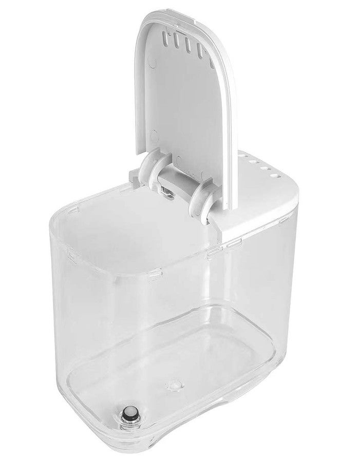 قطع غيار ميهاوس لجهاز تنظيف الأسنان بالماء، متوافقة مع جهاز Waterpik Sonic Fusion المحمول لتنظيف الأسنان بالماء SF-02W، بما في ذلك حشية وصمام خزان الماء SF-02 (خزان أبيض SF-02). - Image 1