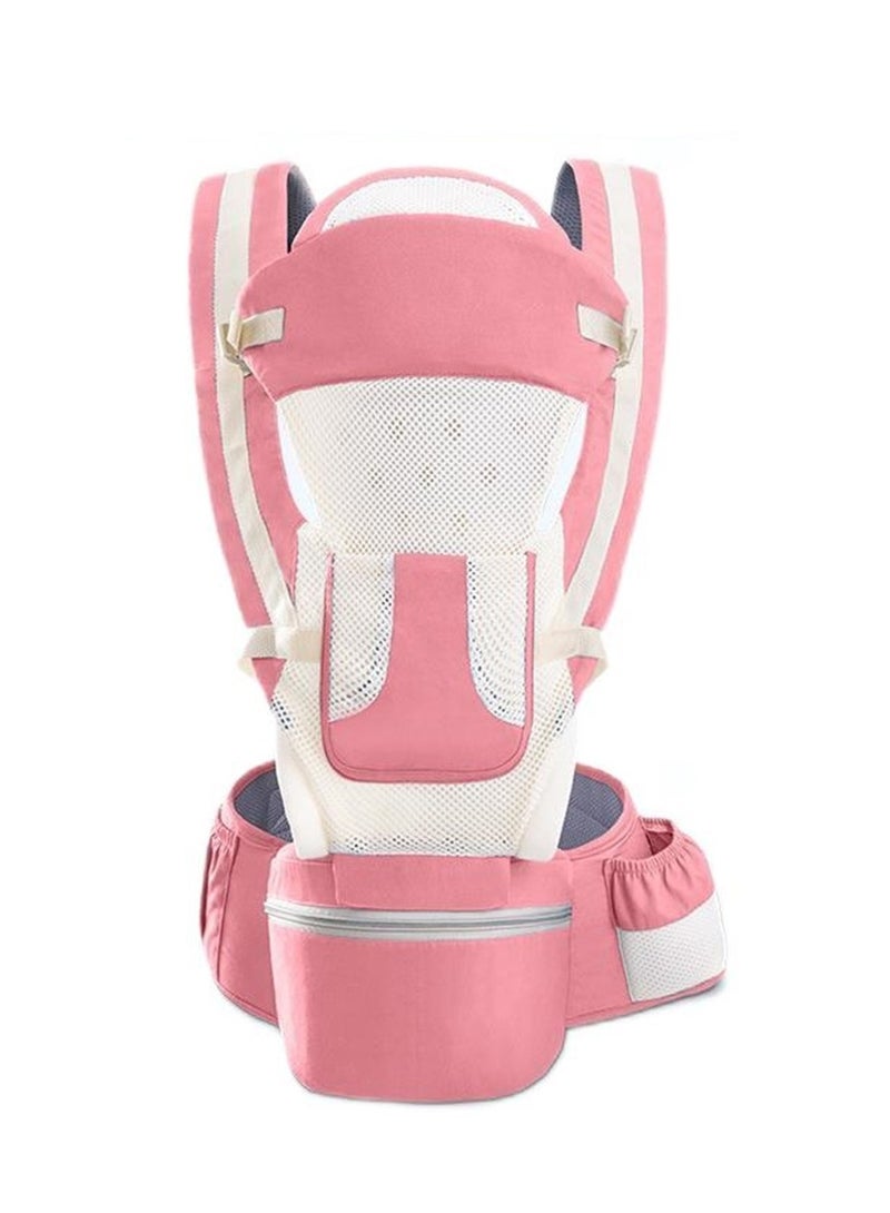Baby carrier waist stool horizontal hug back multifunctional storage baby carrier - Image 1