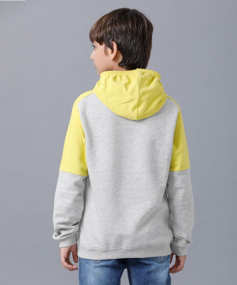 KYDA KIDS® 100% Cotton Hooded Sweatshirt for Boys and Girls - Pullover Sweatshirt Hoodies - Full Sleeve Casual Winter Hoodies for Children & Kids - Regular Fit(Pack of 2) - Image 2