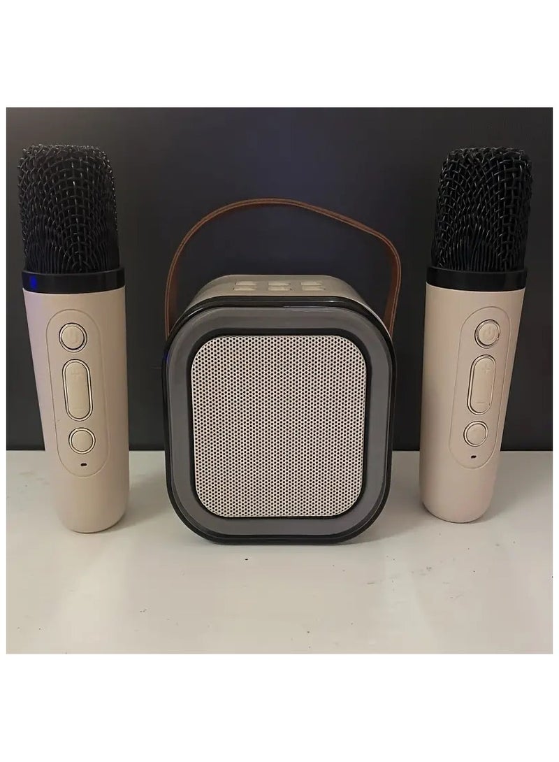 k12 Speaker With Microphone Portable Handheld Microphone Suitable For Family Gatherings Singing  And New Year Gifts - Image 1