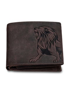 Urban URBAN FOREST Leo RFID Blocking Vintage Brown Leather Wallet for Men  - Image 1