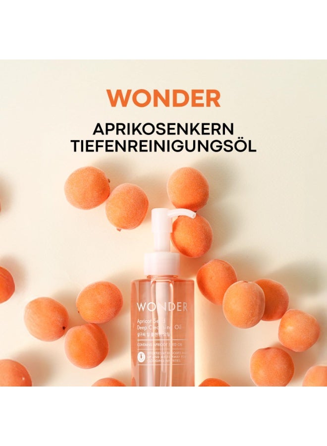 TONYMOLY Wonder Apricot Seed Deep Cleansing Oil | Nourishing Makeup Remover | Deep Cleanses, Dissolves Waterproof Makeup & Hydrates Skin | 190 ml - Image 4