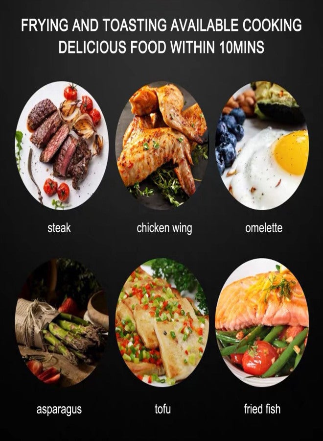 Pancake Pan with 2 Animal Face Designs Square Pancake Pan Non-stick Coating Wood Handle Suitable for Open Flame Induction Cooker - Image 5