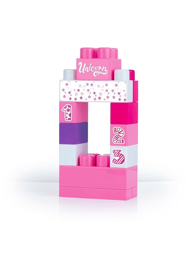 Dolu Unicorn Jumblocks Carry Bag 70 Pcs With Wheels Building Toys For Kids For Ages 1+ Years Old - Image 4