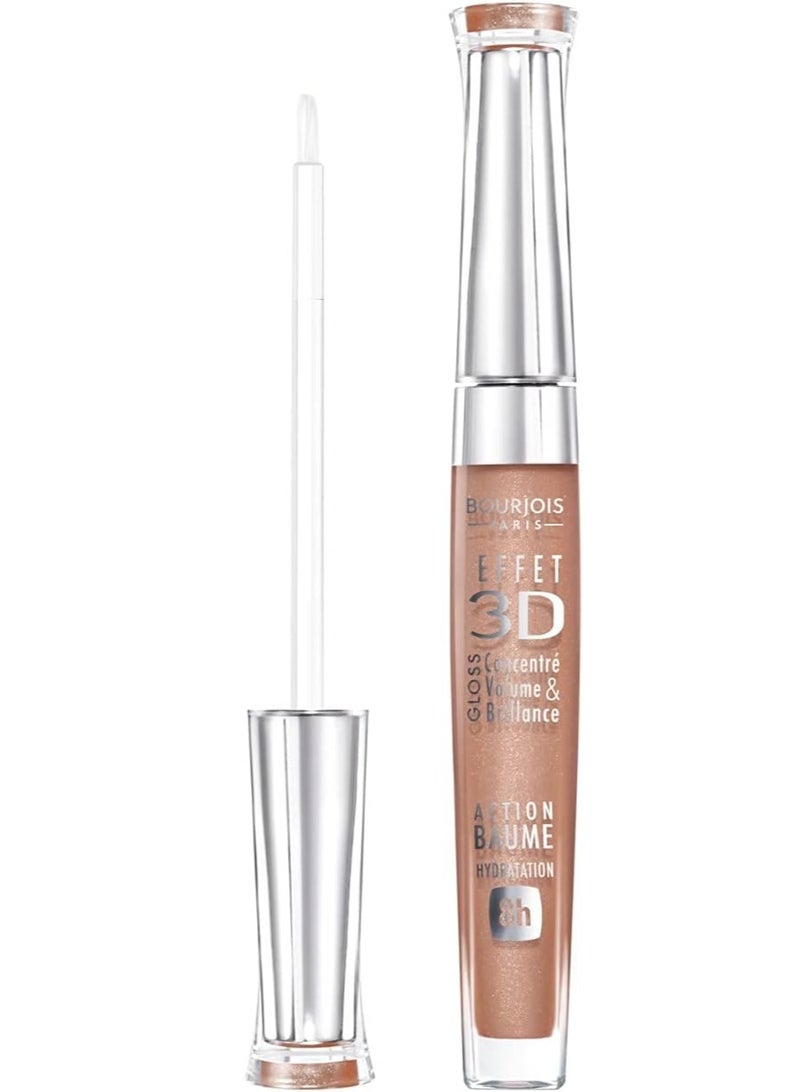 BOURJOIS PARIS 3D Effet Lip Gloss - 33 Brun Poetic - Image 3