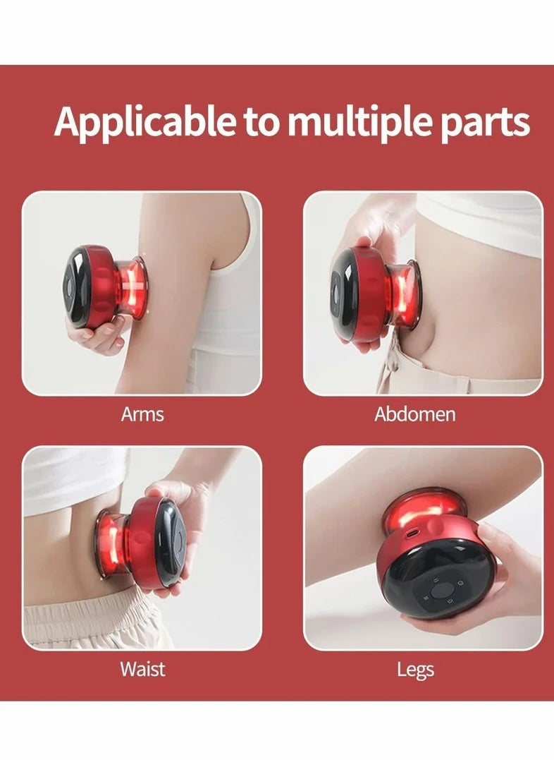 Generic - Electric Cupping Massager Smart Cupping Therapy Massager 6 Massage Modes Red Light Therapy Body Scraping Fat Burning - Image 1