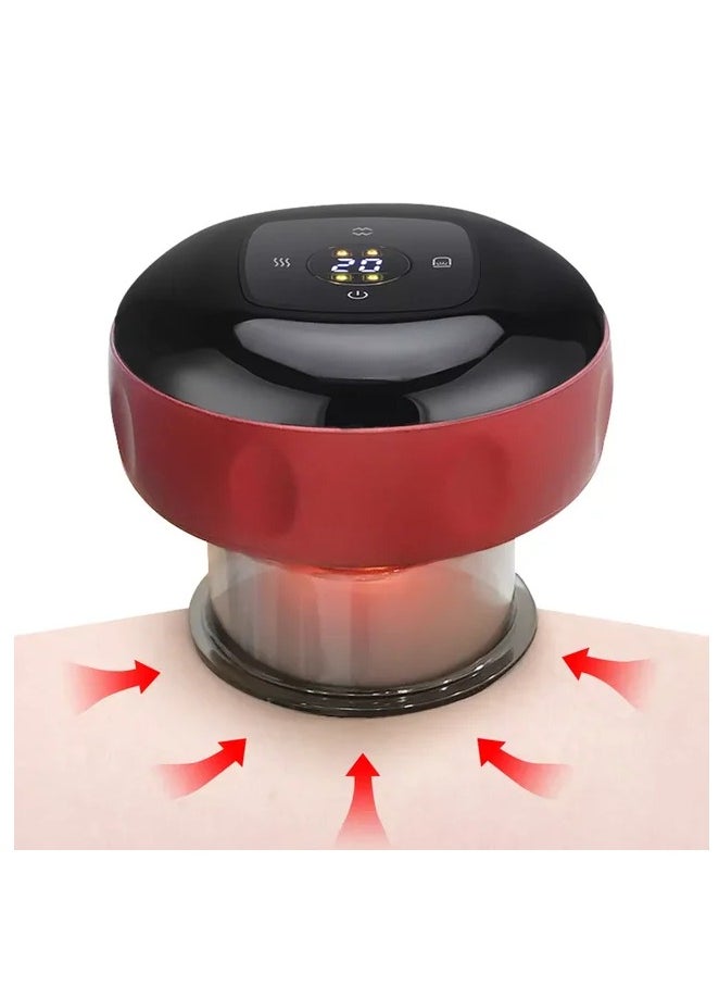 Generic - Electric Cupping Massager Smart Cupping Therapy Massager 6 Massage Modes Red Light Therapy Body Scraping Fat Burning - Image 1