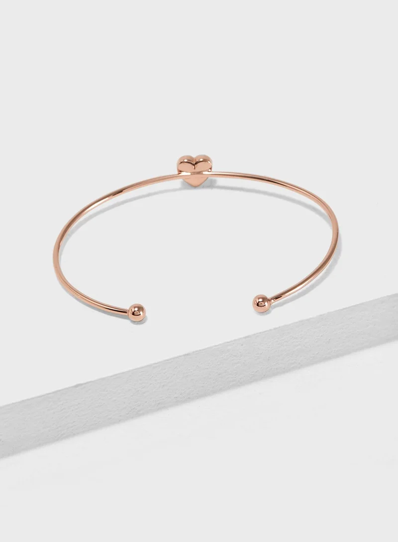 Ted Baker Hasina Crystal Heart Bracelet