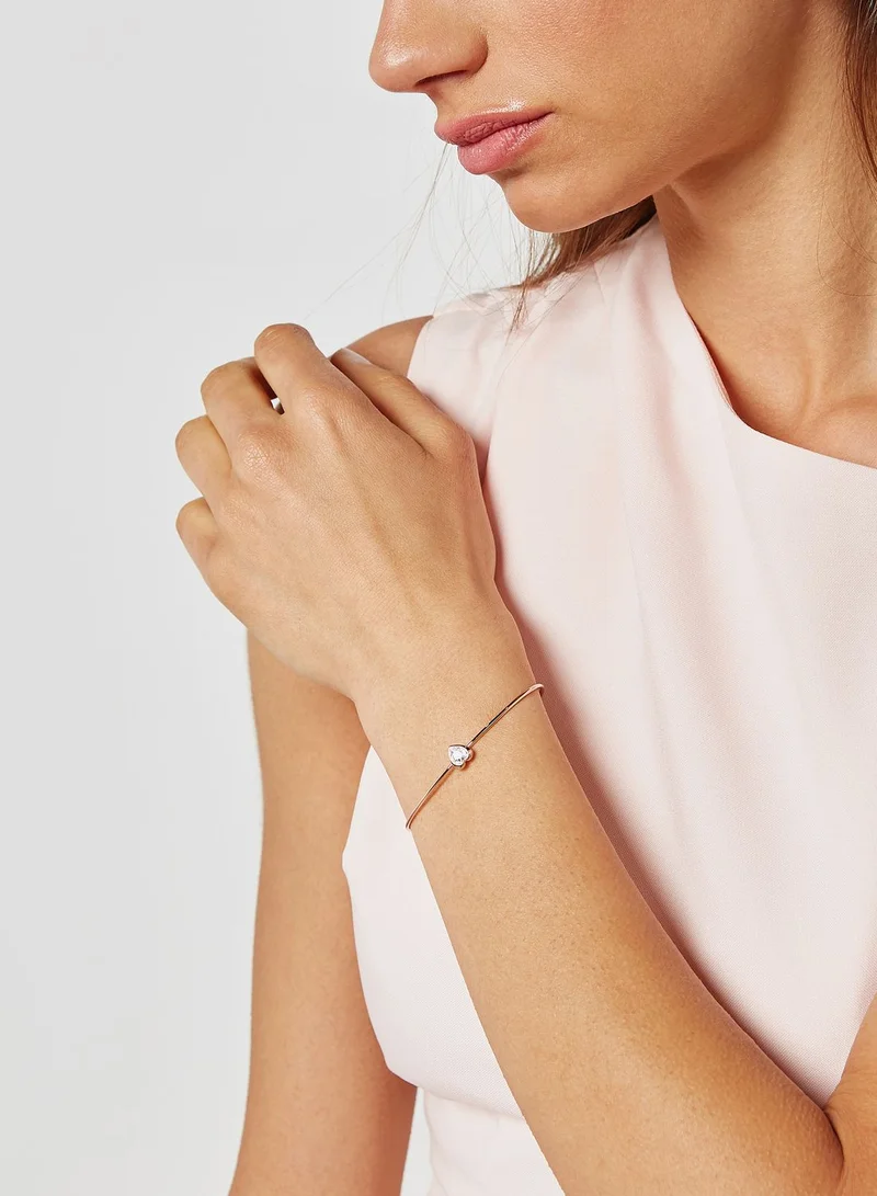 Ted Baker Hasina Crystal Heart Bracelet