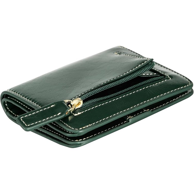 ITSLIFE Womens Wallet,Large Capacity RFID Blocking Leather Wallets Credit Cards Organizer Ladies Wallet with Checkbook - Image 5