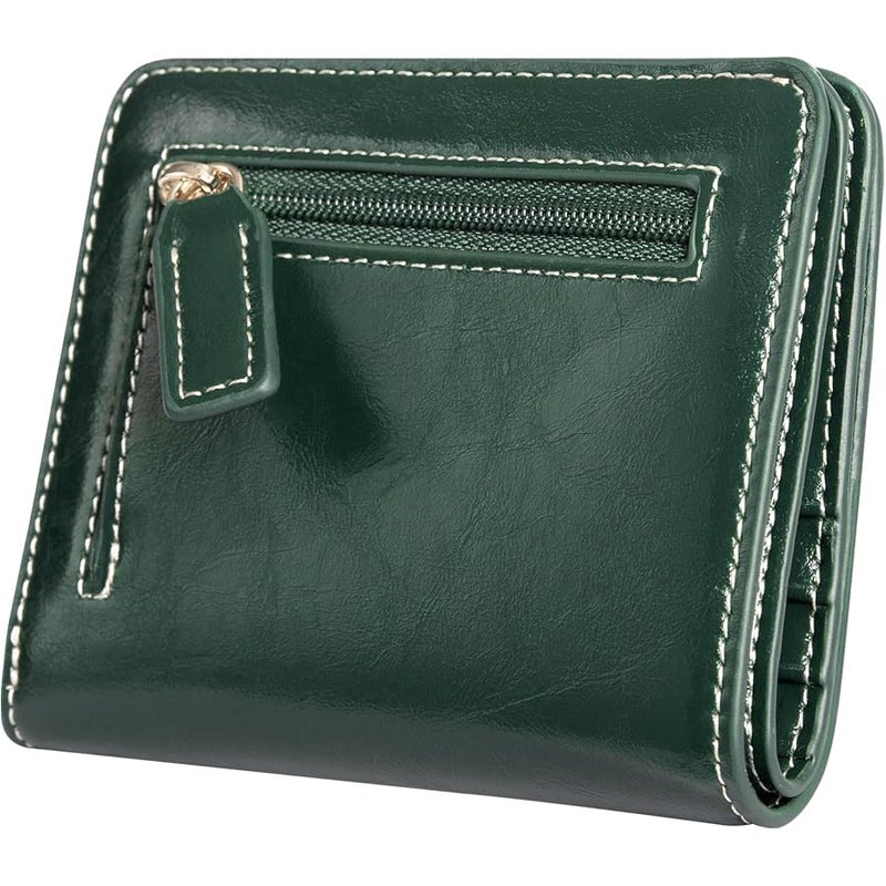 ITSLIFE Womens Wallet,Large Capacity RFID Blocking Leather Wallets Credit Cards Organizer Ladies Wallet with Checkbook - Image 1