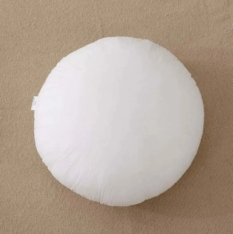Elyaf Sepeti Fiber Basket Round Throw Pillow Plump Inner Pillow Antiallergic Fiber Sofa Pillow