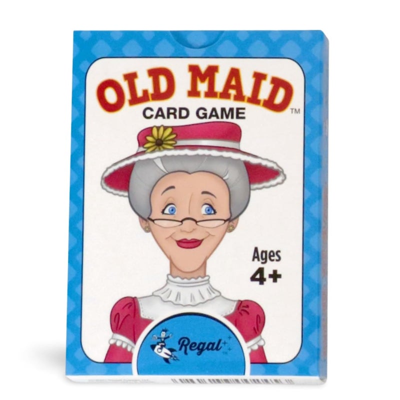 Regal Games Banapples Jr. & Old Maid Kids Card Games Ages 4 5 6 7 8+ | Family Fun Playing Card Set (80 Game Cards, 2 Pack) - Image 1