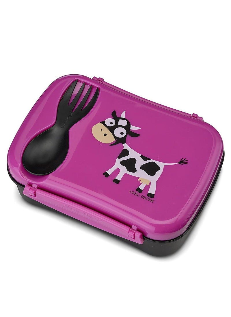 Carl Oscar Sweden N'Ice Lunch Box™ 0.6L With Cooling Pack - Purple - Image 3