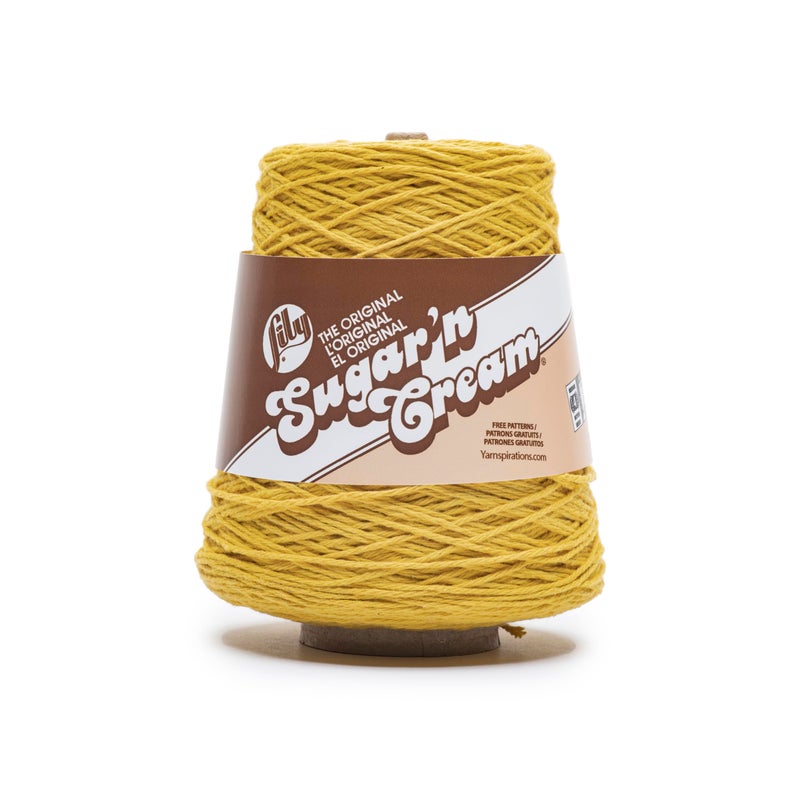 Lily Sugar N Cream Cones Bamboo Yarn 1 Pack of 400g14oz 100 Cotton 4 Worsted Medium 674 Yards KnittingCrochet