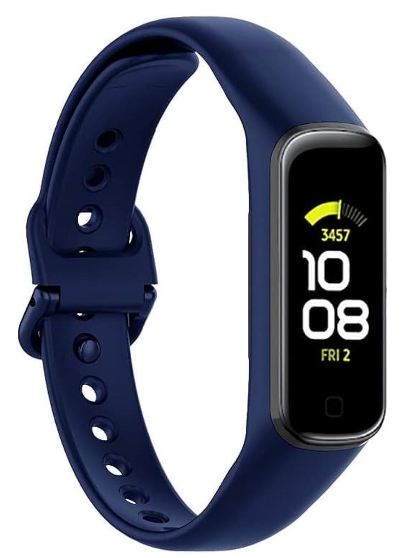 Sillicon strap for samsung watch fit 2 blue