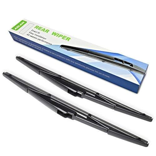 ASLAM Rear Wiper Blade,ASLAM 14A Rear Windshield Wiper Blades Type-E for Original Equipment Replacement,Exact Fit(Pack of 2) - Image 1