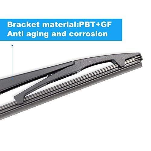 ASLAM Rear Wiper Blade,ASLAM 14A Rear Windshield Wiper Blades Type-E for Original Equipment Replacement,Exact Fit(Pack of 2) - Image 4