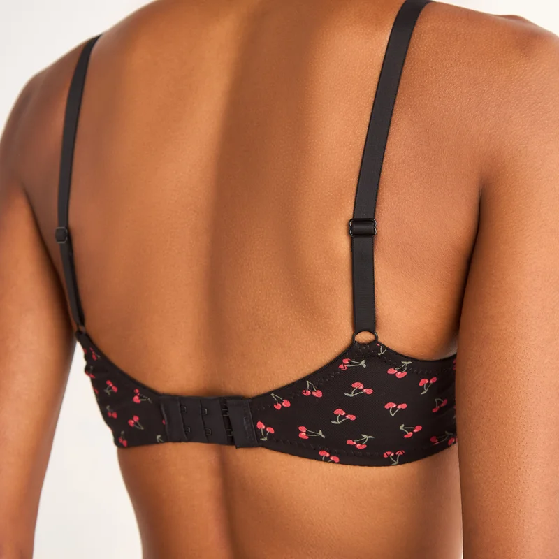 Splash FAV  Bra Balconette Style Non-Wired Cotton Blend for Women | Best Price UAE