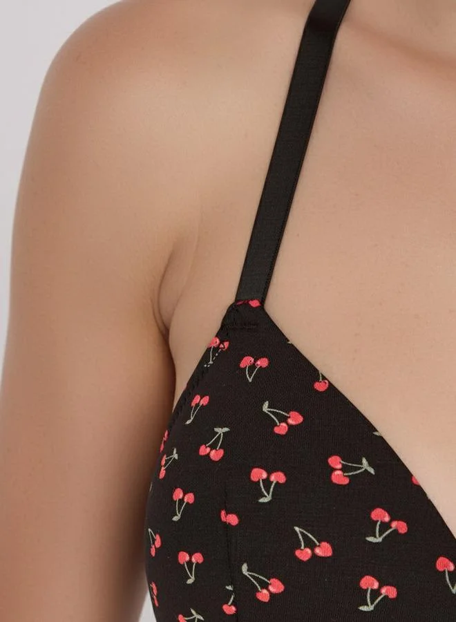 Splash FAV  Bra Balconette Style Non-Wired Cotton Blend for Women | Best Price UAE