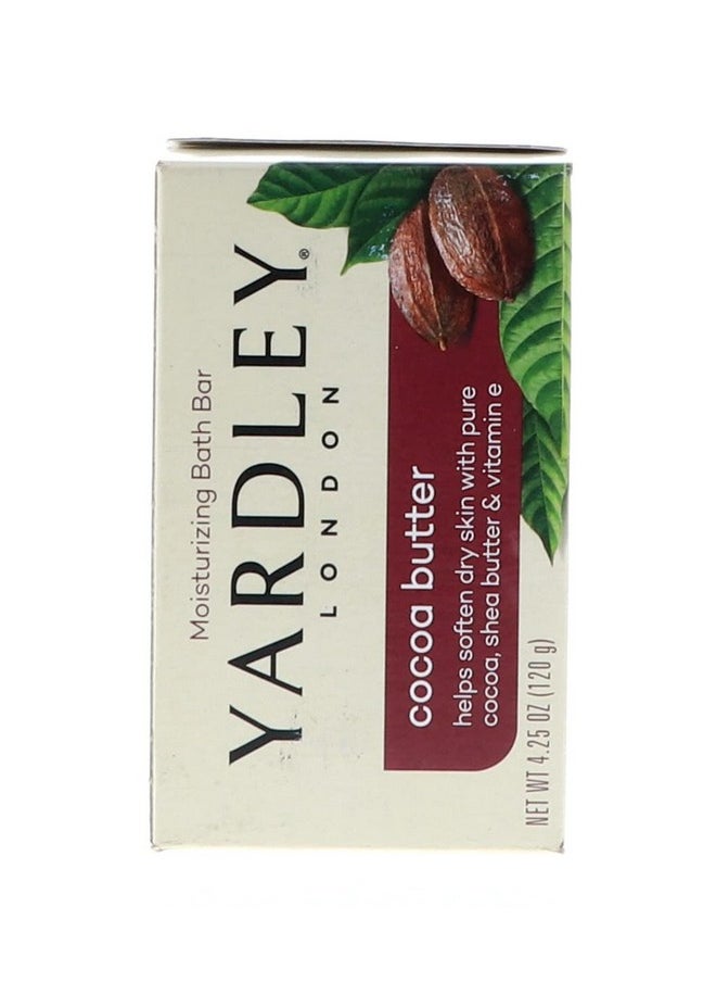 Yardley London Pure Cocoa Butter & Vitamin E Bar Soap 4.25 Ounces 120 G (Pack Of 10)  - Image 5