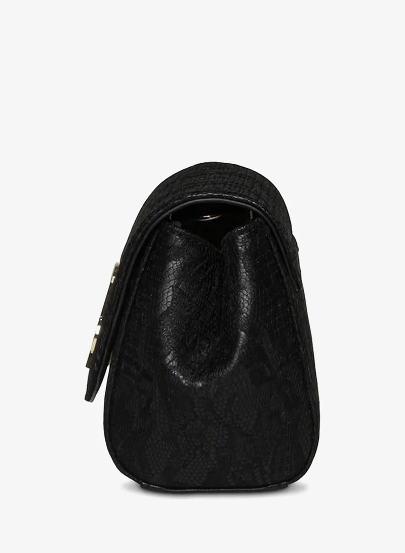 ستيف مادن Bnylah Black & Gold Women's Shoulder Bag