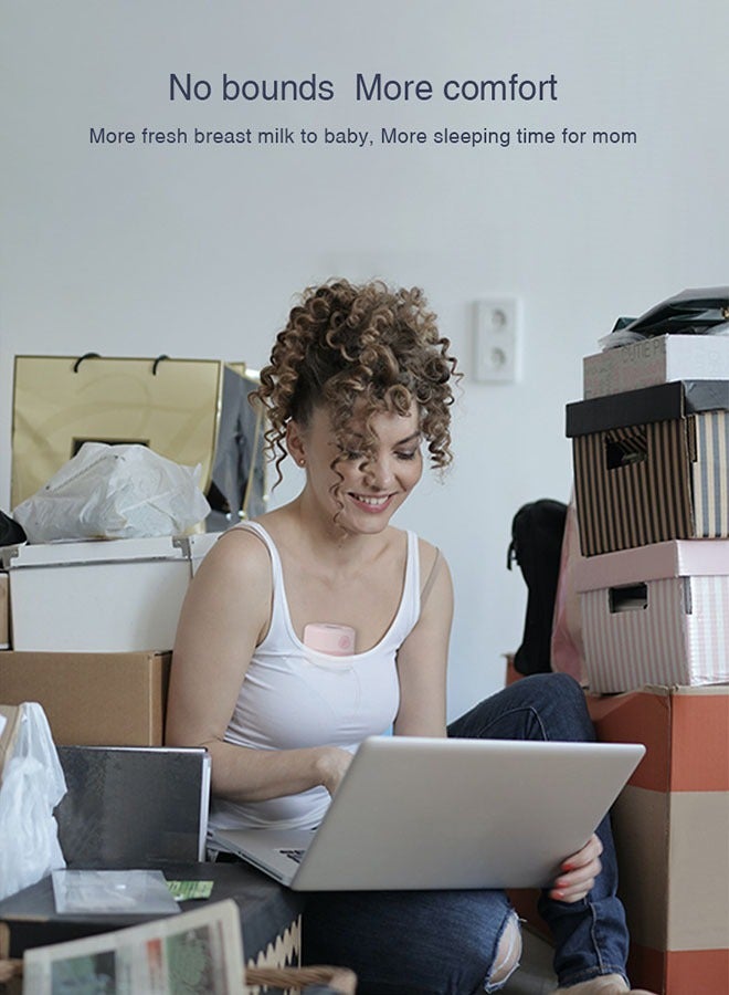 Arabest Electric Wearable Breast Pump, Comfortable Suction and Adjustable Strength, Low Noise - Image 3