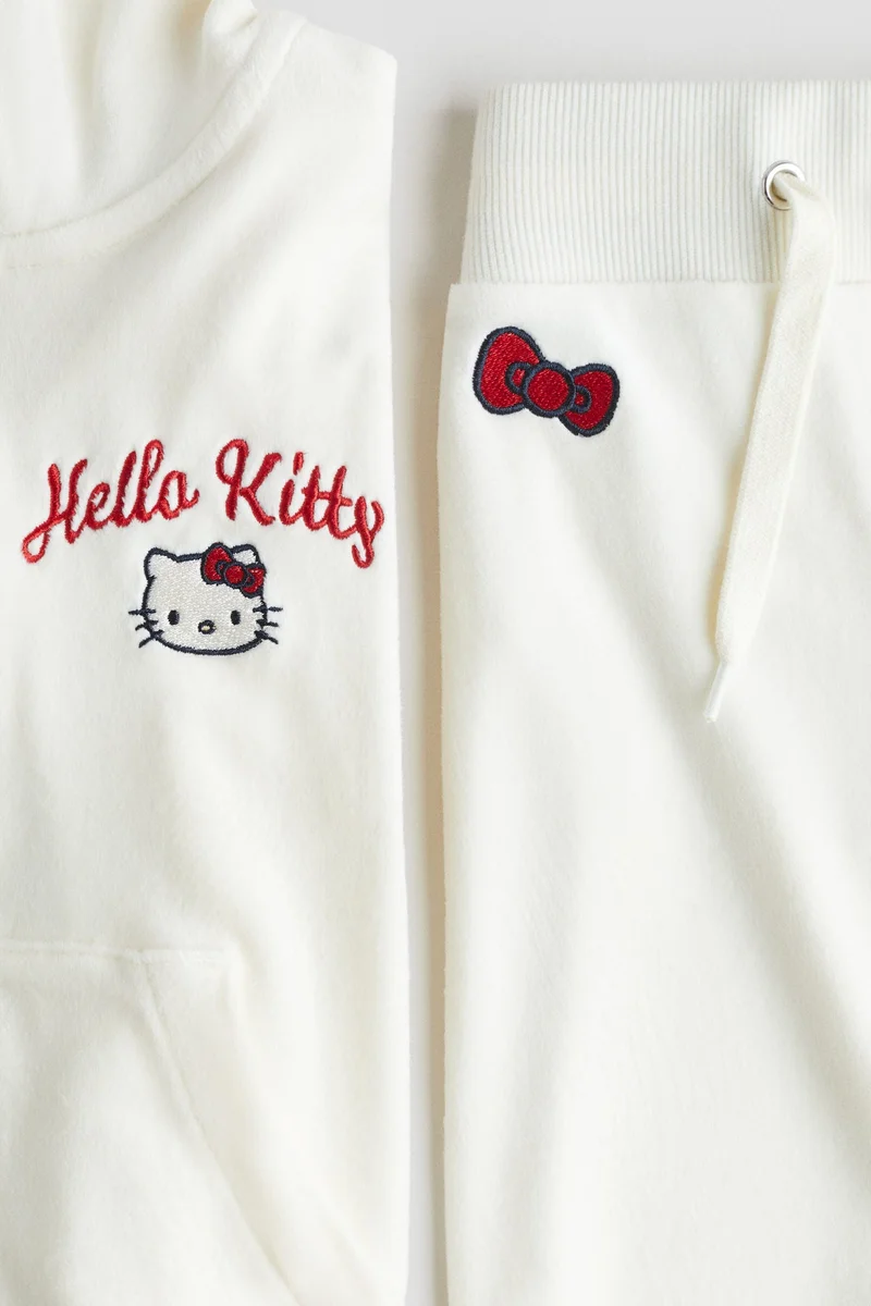 اتش اند ام طقم فيلور مزين بنقشة - عبوة من قطعتين