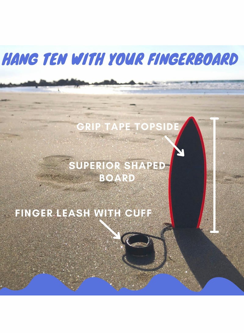 KASTWAVE Finger Surfboard, Mini fingertip Surfboard, Fingerboard Toy - Image 4