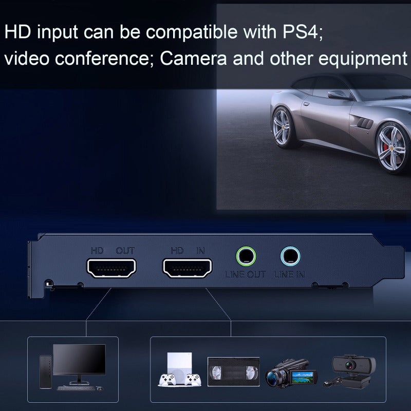 إزكاب بطاقة التقاط الفيديو Live Gamer Raw PCIE بدقة 4K مع دعم 4Kp60 HDR وتمرير 1080p240 - بطاقة التقاط بألوان RGB حقيقية وتسجيل بدقة 1080p30 لبث الألعاب المباشر - Image 3