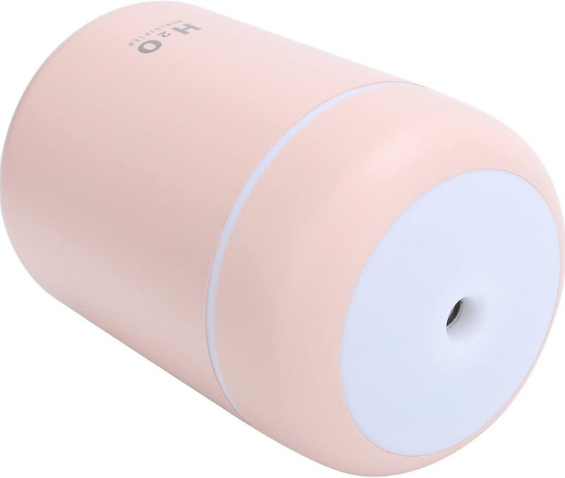 اتش 2 او طقم مرطب هواء صغير محمول مع زيت عطري غاردينيا 10 مل - موزع روائح بـ USB سعة 180 مل مع إضاءة RGB - Image 4