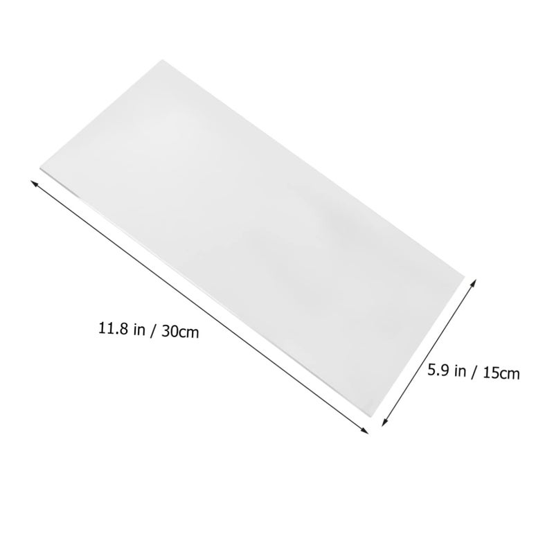 1pc Transparent Acrylic Sheet Multifunctional Panel for Craft Projects Picture Frames and Art for Schoolwork Safe for Scratch-Resistant for Displaying Photos and Artwork - Image 2