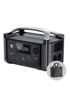 EF ECOFLOW River 288Wh Portable Power Station,2 x 600W(Peak 1200W) AC Outlets,Fast Charging Silent Solar Generator (Solar Panel Optional) for Emergencies Home Outdoor Camping RV(European plug)