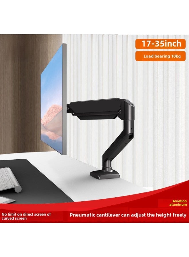 حامل شاشة Sance 17-32 بوصة حامل كمبيوتر شاشة تعليق ذراع تلسكوبي - اللون: [أبيض] 17-32 بوصة - 2-9 كجم - ذراع حامل تعليق شاشة واحدة - Image 2