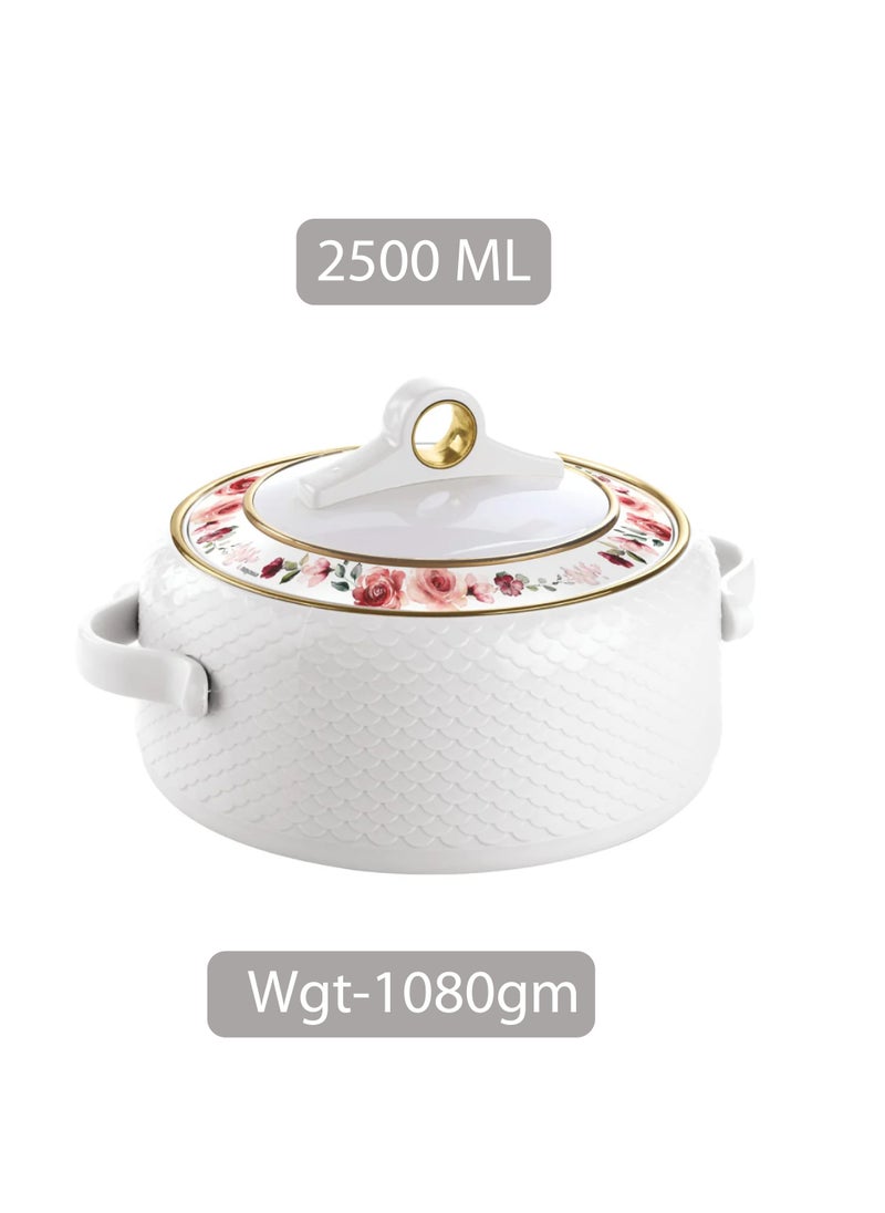 NAYASA Casserole Food Warmer Insulated Hotpot Coral 3 Pc Set 1.5,2.5,3.5L  - Image 5