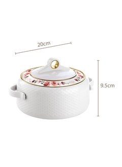 NAYASA Casserole Food Warmer Insulated Hotpot Coral 3 Pc Set 1.5,2.5,3.5L  - Image 4