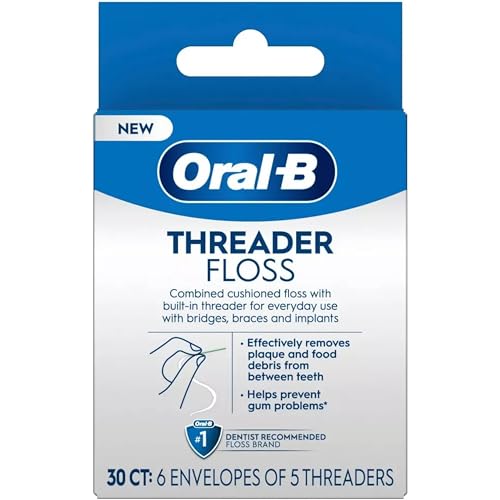 Oral-B OralB Glide Threader Floss Pack of 4 - Image 1