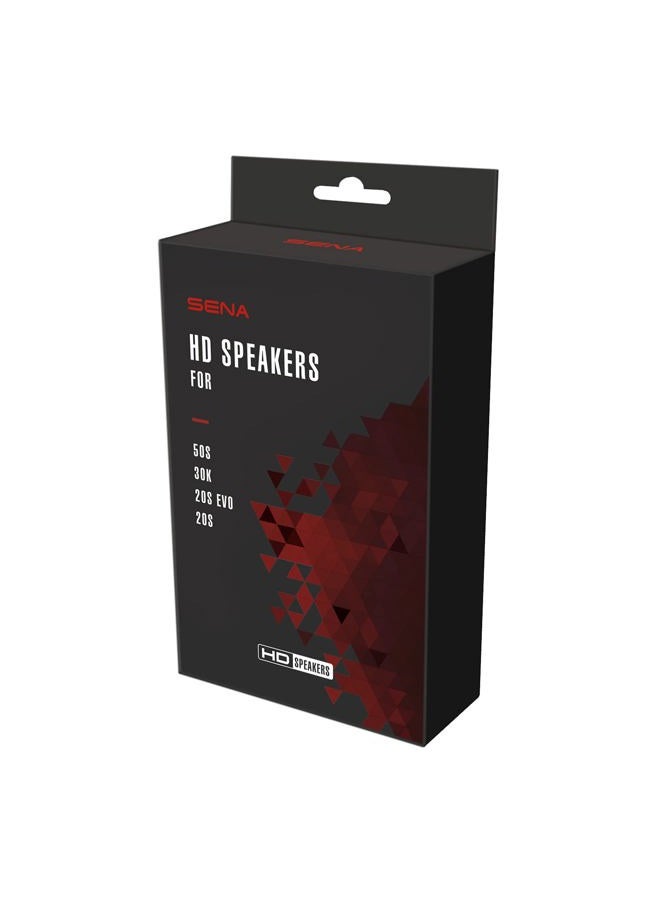 Sena Sc-A0325 High Definition Speakers, Improved Bass And Clarity | Fits 20S Evo And 30K | Upgraded (Black, One Size) - Image 1