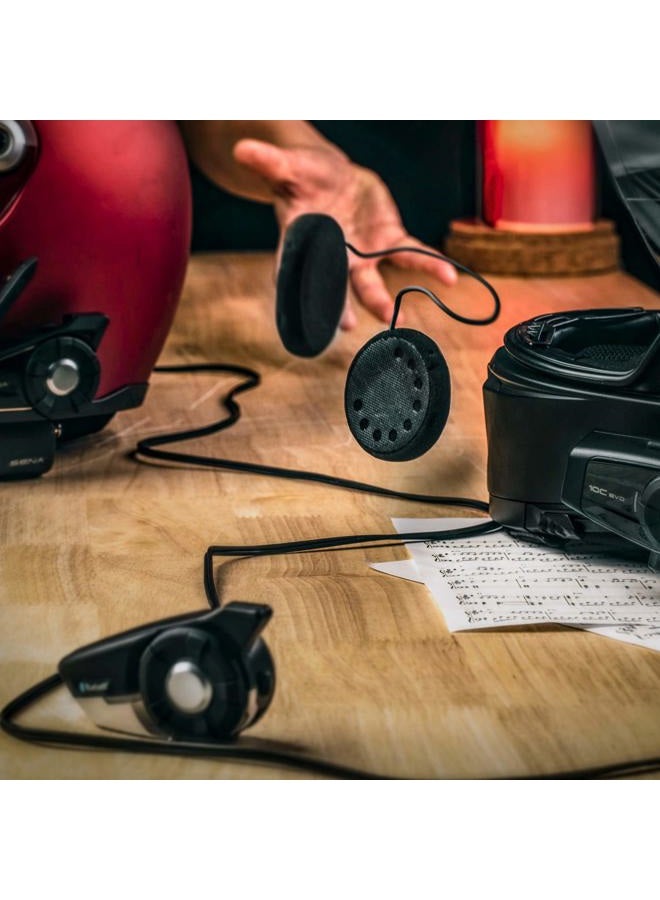 Sena Sc-A0325 High Definition Speakers, Improved Bass And Clarity | Fits 20S Evo And 30K | Upgraded (Black, One Size) - Image 3