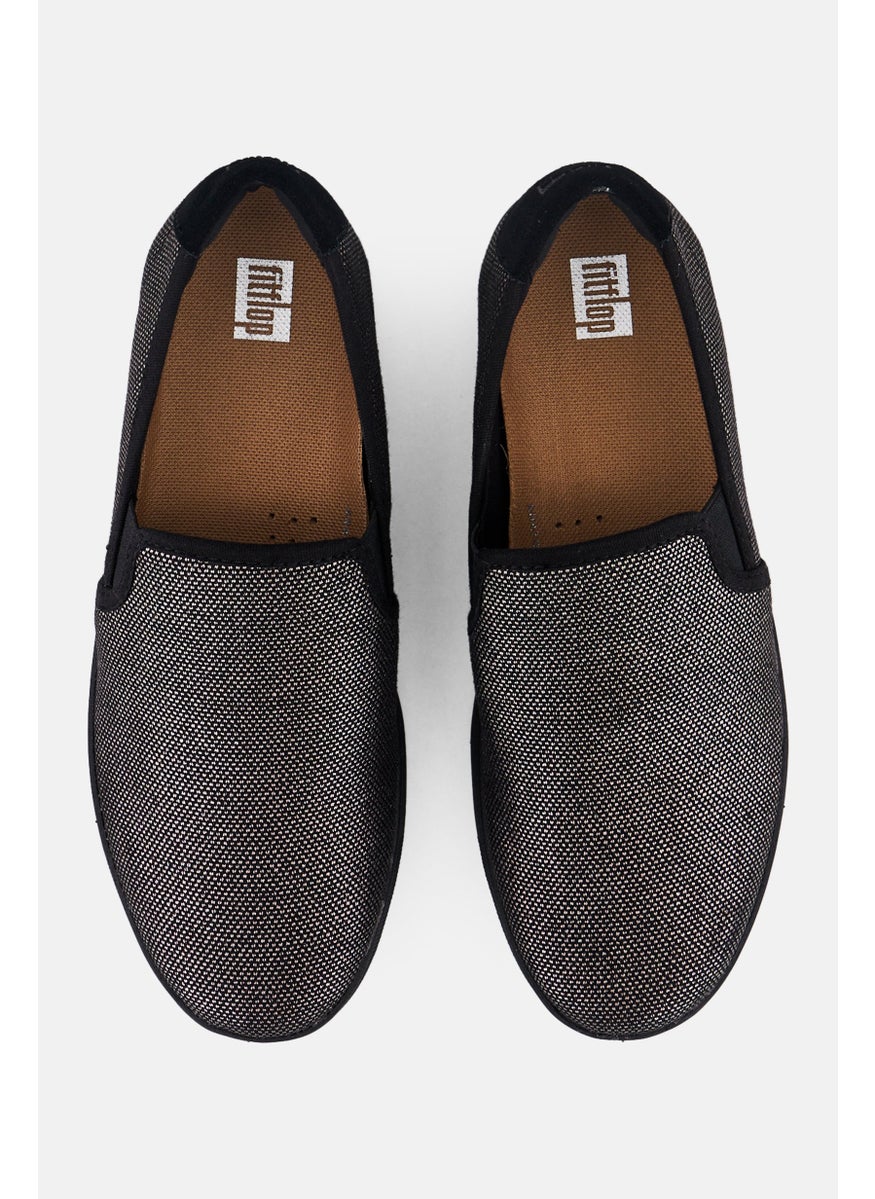 FitFlop Women Rally Glitz Slip On Casual Shoes, Bronze  - Image 4