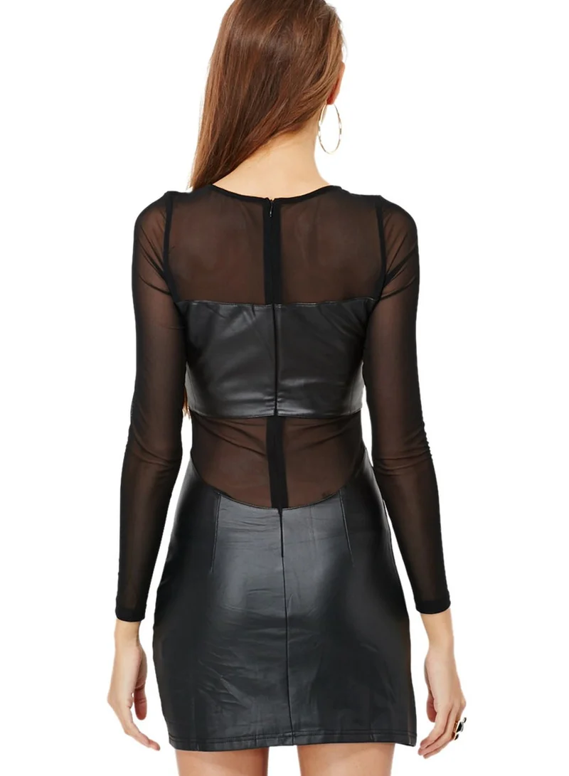 Wyldr Mesh Insert Dress