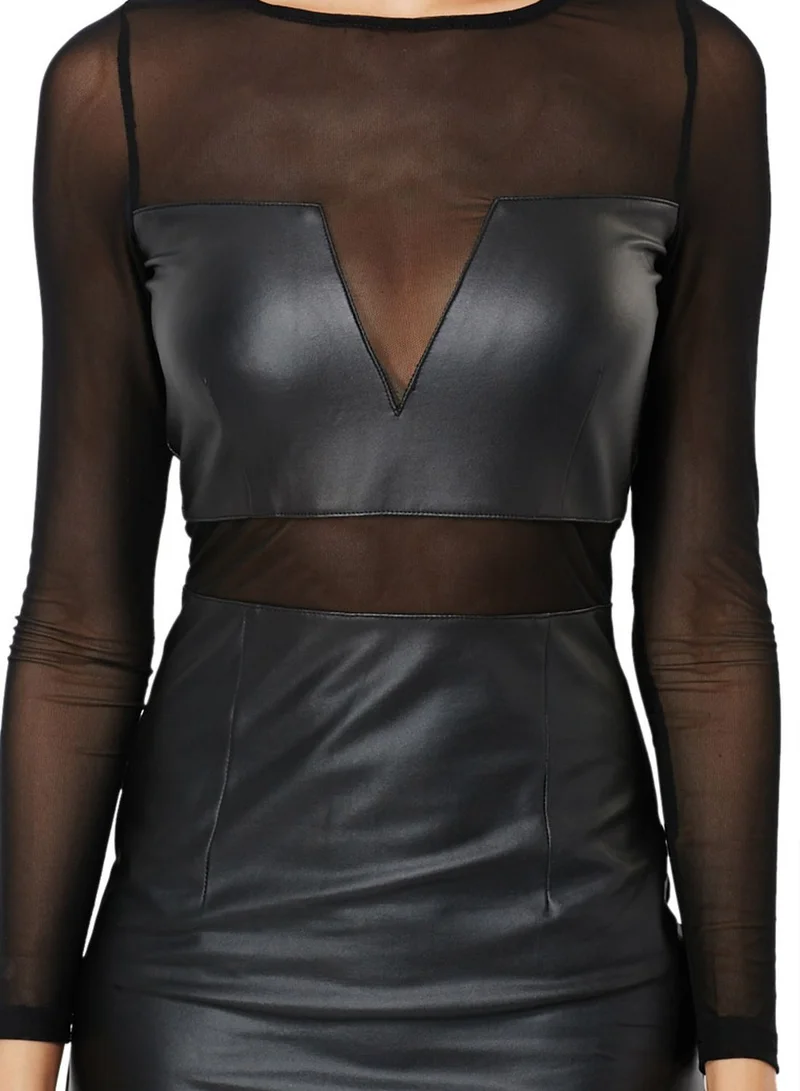 Wyldr Mesh Insert Dress