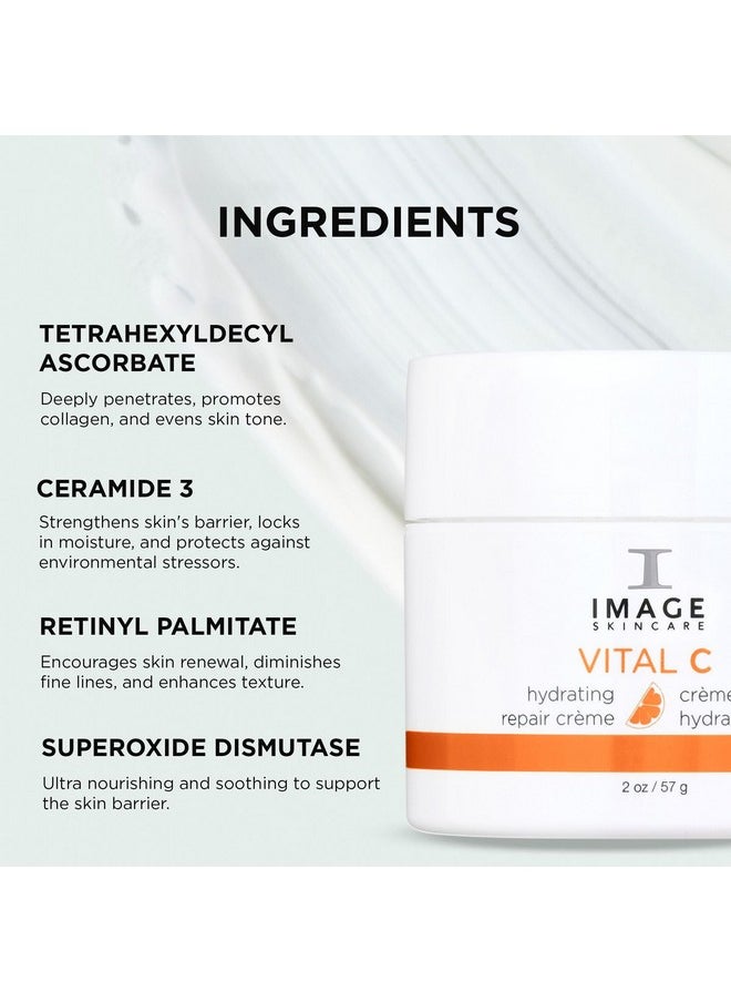 IMAGE SKINCARE IMAGE Skincare, VITAL C Hydrating Repair Cr?me, Anti-Aging Face Night Cream with Hyaluronic Acid, 2 fl oz  - Image 5