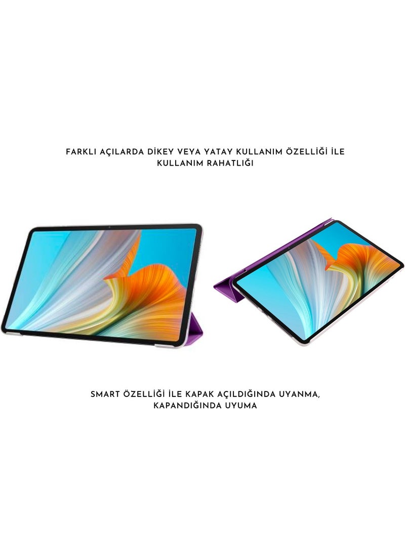Huawei Matepad Se 10.4 Inch Compatible Smart Tablet Case with Sleep Mode Screen Protector and Pen Set