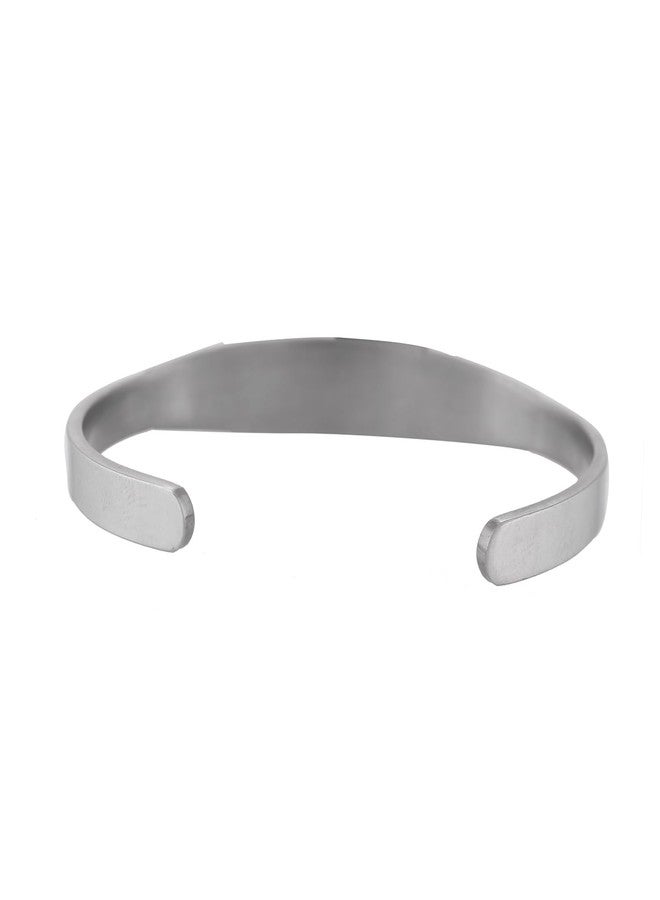 VOYLLA Signature Trinity Om Mantra Kada Mens Bracelet|Casual|Trendy|Gift For Mens|Rakhi Gift For Brother - Image 5