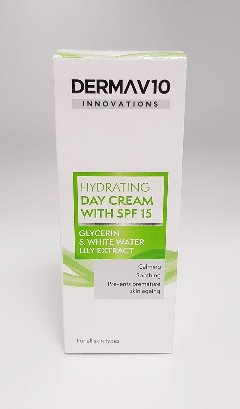 Derma V10 Innovation Hydrating Cream SPF15 50 ml pack of 24
